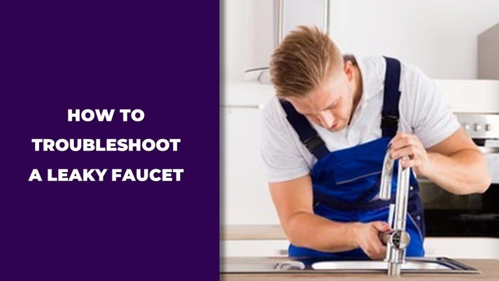 how to troubleshoot a leaky faucet