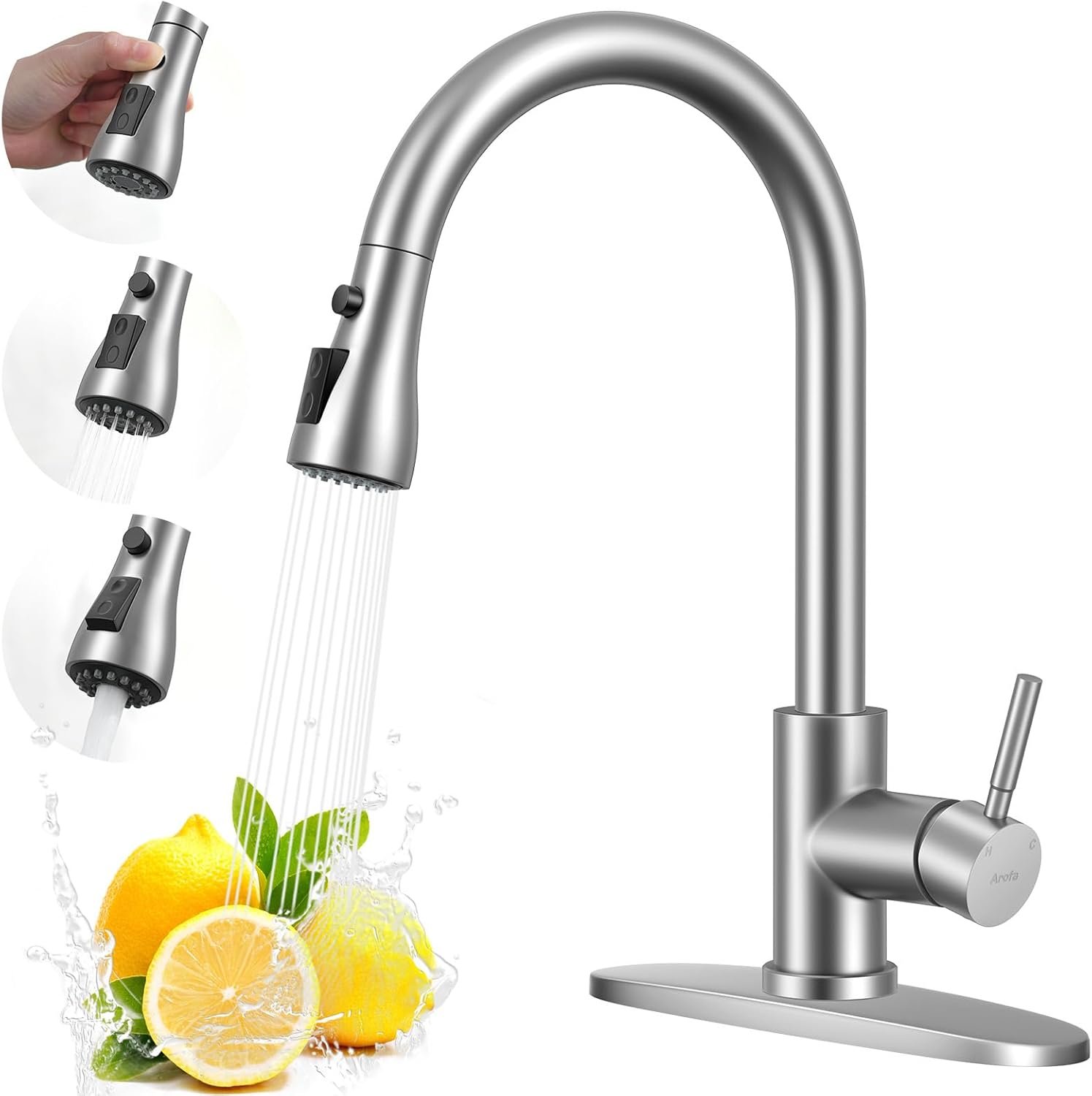 12 Best Pull Down Kitchen Faucets In 2025 (Tested & Reviewed ...